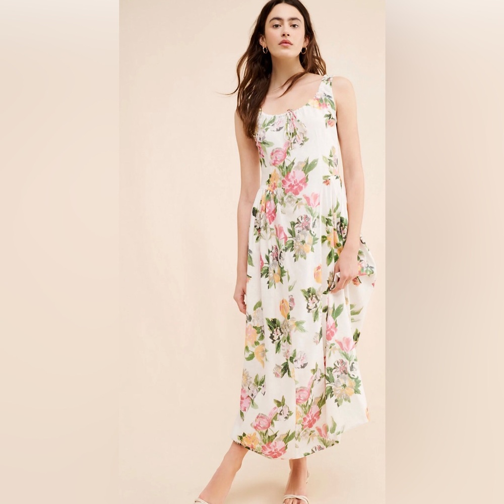 Free People Floral Maxi Dress.